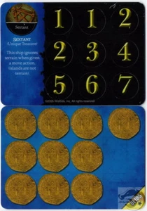 Wizkids Pirates Pocketmodel - Sextant (unique treasure) PotR UL105 R - Picture 1 of 1