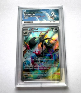 Grafaiai Illustration Rare 2023 Paldea Evolved #223 ACE 9 w/ Special ACE Label - Foto 1 di 2