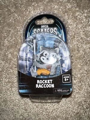 Minifigura Neca Scalers Guardianes de la Galaxia Rocket Mapache 2" - NUEVA Foto 1 de 2