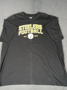 Pittsburgh Steelers T-Shirt 2XL Erwachsene Unisex Kurzarm Reebok - Bild 1 von 7