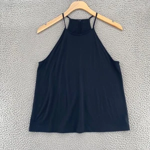 Bella + Canvas CVG Top Womens Small Maeve Basic High Neck Flowy Tank Activewear - Picture 1 of 11