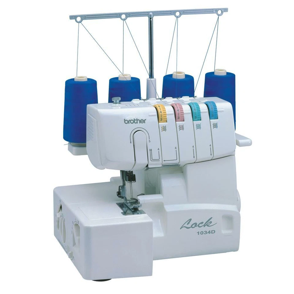 Brother 1034D 3/4 Lay-In Thread Sewing Serger Overlock Machine - Image 1 of 1