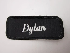 "DYLAN" Auto Tech Work Shirt Name Patch ~ Iron-On or Sew-On ~ 3-1/4" x 1-3/8" - Picture 1 of 3