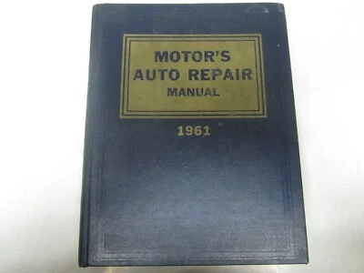Manual de reparación de automóviles del motor usado 1961 24ª edición (1953-61) Foto 1 de 4
