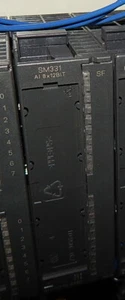 Siemens Model SM331 AI 8x12BIT PLC Analog Input - DIN Rail Mounted (52626) - Picture 1 of 1