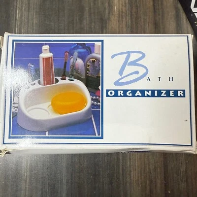 De colección Nuevo Antiguo Stock Organizador de Baño Jabón Cepillo de Dientes Soporte Baño Almacenamiento Foto 1 de 3