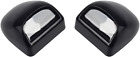 HERCOO Nummernschild Leuchten Lampe Linse schwarz Gehäuse kompatibel mit Silverado Si