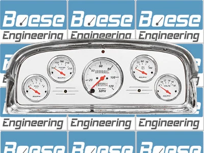 1959 Ford Fairlane Galaxie в нормандском стиле алюминиевая панель указателя приборная панель вставной инструмент - Изображение 1 из 4