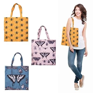 Insects Foldable Shopping Bag Reusable Eco Grocery Tote Handbag **FREE DELIVERY* - Picture 1 of 24