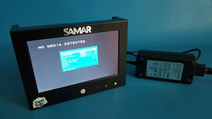 Digital Signage LCD Monitor 7" With Power Adapter - 7" Multimedialny LCD Monitor - Picture 1 of 12