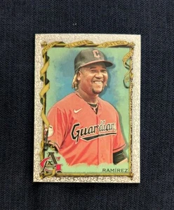 2023 Topps Allen & Ginter - Jose Ramirez - Foil Filigree - Guardians #82 - Bild 1 von 2