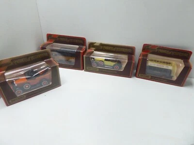 4 BOXED MATCHBOX MODELS YESTERYEAR HAIG OMNIBUS MODEL A FORD VAN PACKARD FODEN - Image 1 of 4