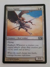 Aven Squire - MTG Magic the Gathering - M13 - FOIL