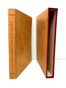 LE DOCTORAT IMPROMPTU Andrea de NERCIAT ex N°200 ill. P.E.BECAT Ed ERYX 1946 - Bild 1 von 12