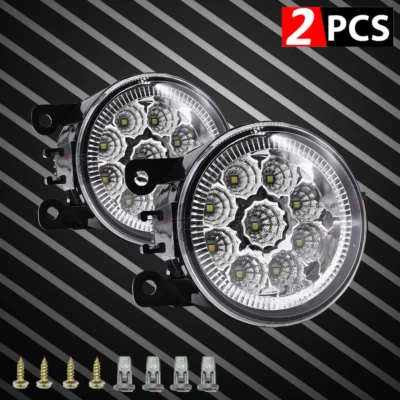 Par de luces antiniebla LED de parachoques luces de conducción para Lincoln Navigator 2007-2014 Foto 1 de 4