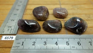 CACOXENITE "super seven" du Brésil pierre roulée naturelle 25,3g qualité A RARE - Picture 1 of 3