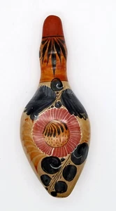 Tonala Hand Painted Duck Mexican Folk Art Ceramic Pottery 6 1/2" - Picture 1 of 8
