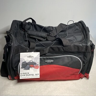 NEW ✨ Travelers Club Adventure New Duffle Gym Bag 24” | Red - Image 1 of 4