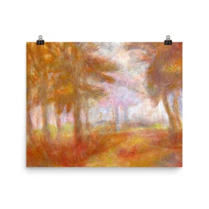 Poster artistico stampa "Wonder" paesaggio originale arte da parete di DonWillisJrArt - Foto 1 di 5