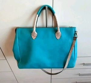 Big vintage leather bag by Vera Pelle - Picture 1 of 17