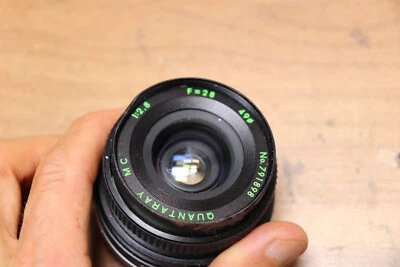 Quantaray 1:2.8 52mm F=28MM Camera Lens MC No 1049961 - Image 1 of 2