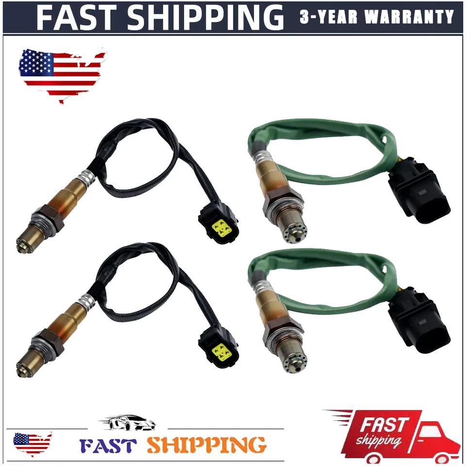 4PCS Up & Downstream Oxygen O2 Sensor For Mercedes-Benz ML350 R350 S550 GL450 - Image 1 of 4