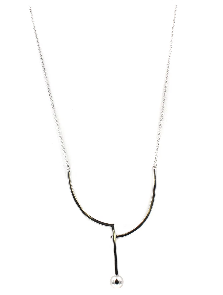BCBGENERATION "Y" Silver Necklace