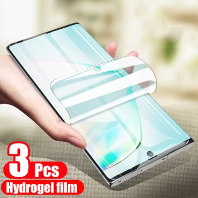 For Samsung S24 Ultra S23 S22 S21 S10 Soft Hydrogel Full Screen Protector Film - Image 1 of 4