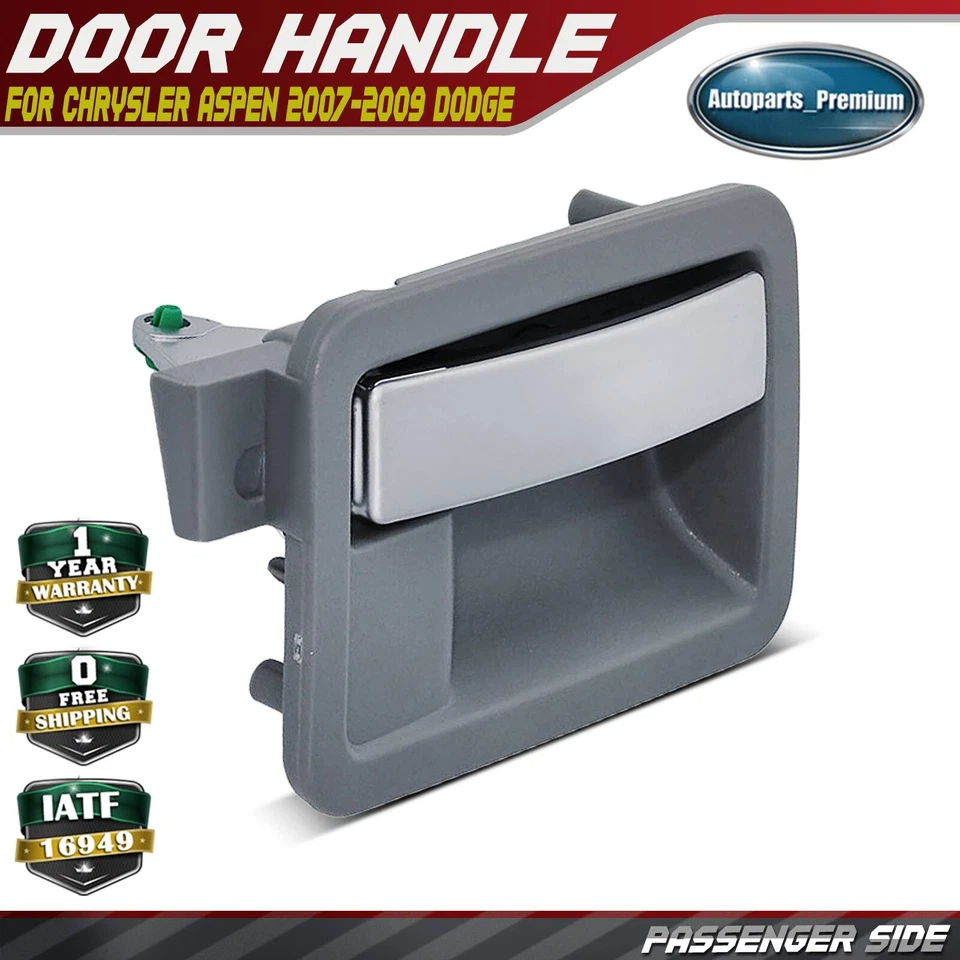 Manija de puerta interior lateral del pasajero para Dodge Durango Dakota Chrysler Mitsubishi Foto 1 de 4