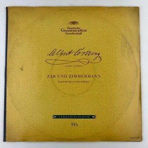 Albert Lortzing - Zar Und Zimmermann Vinyl LP Record Album 18060 LPM - Picture 1 of 3