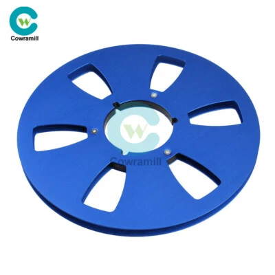 10 inch Open Reel Tape Reel Opening Machine with Empty Disk Aluminum Reel NEW - Image 1 of 4
