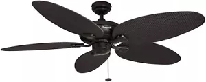 Honeywell Ceiling Fans Duval, 52 Inch Tropical Indoor 52, Oil Rubbed Bronze - Picture 1 of 9