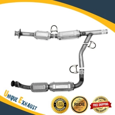 Catalítico esquerdo e direito para 00-02 Ford E150 Econoline Club Wagon | 03-07 E250 4.6L - Imagem 1 de 4