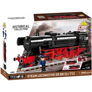 COBI 6283 locomotiva a vapore DR BR 52/TY2 1723 pezzi scala 1:35 NOVITÀ IMBALLO ORIGINALE - Foto 1 di 12