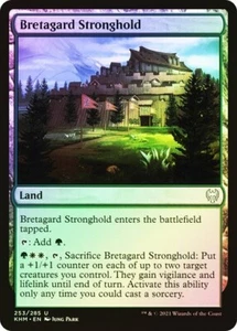 Bretagard Stronghold FOIL - 253/285 - Uncommon - Kaldheim KHM MTG - Picture 1 of 1