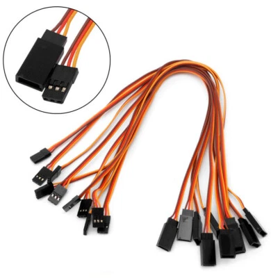 Servokabel 30cm Servo Verlängerungskabel 300mm Kabel Futaba JR kompatibel 5x 10x - Bild 1 von 2