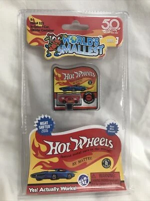 worlds smallest hot wheels 50th red night shift 523 series 3 - Image 1 of 4
