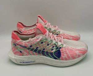 Nike Pegasus Turbo Next Nature White Racer Blue Hot Punch Running Shoes Size 7.5 - Picture 1 of 7