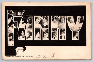 FANNY 1907 CARTOLINA DONNA - Foto 1 di 1