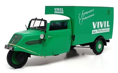 Minichamps escala 1/18 71123F - 1950-52 furgoneta Tempo Haseat ""Vivil"" - verde/blanco Foto 1 de 4