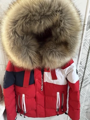 JACKIT EXTRS BUFFER VERMELHO QUENTE TAMANHO PEQUENO, com zíper e botões - Imagem 1 de 4