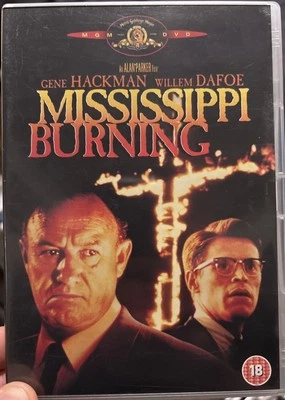 Mississippi Burning 1988 Rare Deleted Classic Crime Thriller Gene Hackman DVD - Image 1 of 3