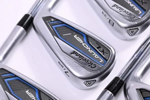 Cleveland Launcher XL Irons / 6-PW+DW / Regular Flex Elevate MPH 95 Shafts - Picture 1 of 7