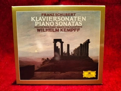 Franz Schubert, Wilhelm Kempff  -  Klaviersonaten  CD Box-Set 7x  Klassik - Bild 1 von 4