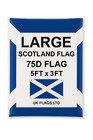 Scotland Saltire Flag 5x3ft Blue Scottish Rugby 6 Nations World Cup Banner