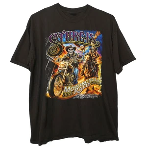 Sturgis Motorcycle Rally Rider Unisex T-Shirt All Size S-5XL UB673 - Picture 1 of 3