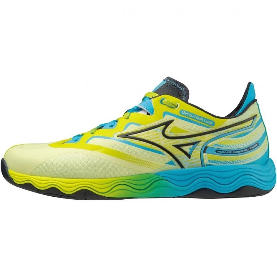 Tenis de Mesa MIZUNO WAVE MEDAL NEO Amarillo Azul US5.5 (23.5cm) Foto 1 de 4