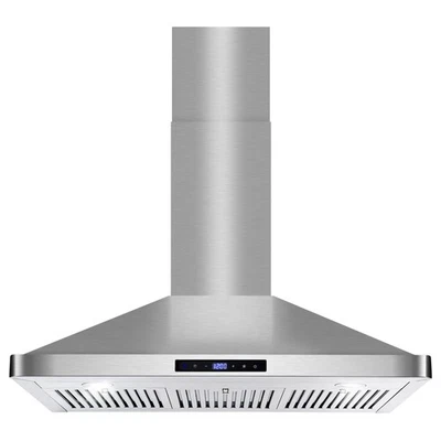 COS-63190S 36 in. Vista Collection 380 CFM Ducted Wall Mount Range Hood, Touc... - Image 1 of 4