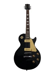 Bacchus Electric Guitar BLP-STD 1956 BLK Les Paul Type Genuine Soft Case Used - Picture 1 of 6