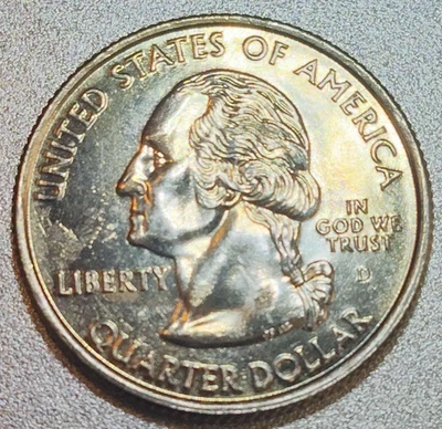 2006 D South Dakota State Quarter.  Uncirculated From US Mint roll. - Image 1 of 2